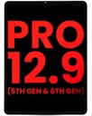 LCD Assembly With Digitizer Compatible For IPad Pro 12.9&quot; 5th Gen (2021) / Pro 12.9&quot; 6th Gen (2022) (Aftermarket Plus) (All Colors)