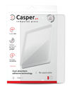 Casper Pro Tempered Glass Compatible For iPad Pro 12.9&quot; 3rd Gen (2018) / iPad 12.9&quot; 4th Gen (2020) / iPad 12.9&quot; 5th Gen (2021) / iPad 12.9&quot; 6th Gen (2022) (Retail Pack) (Clear)