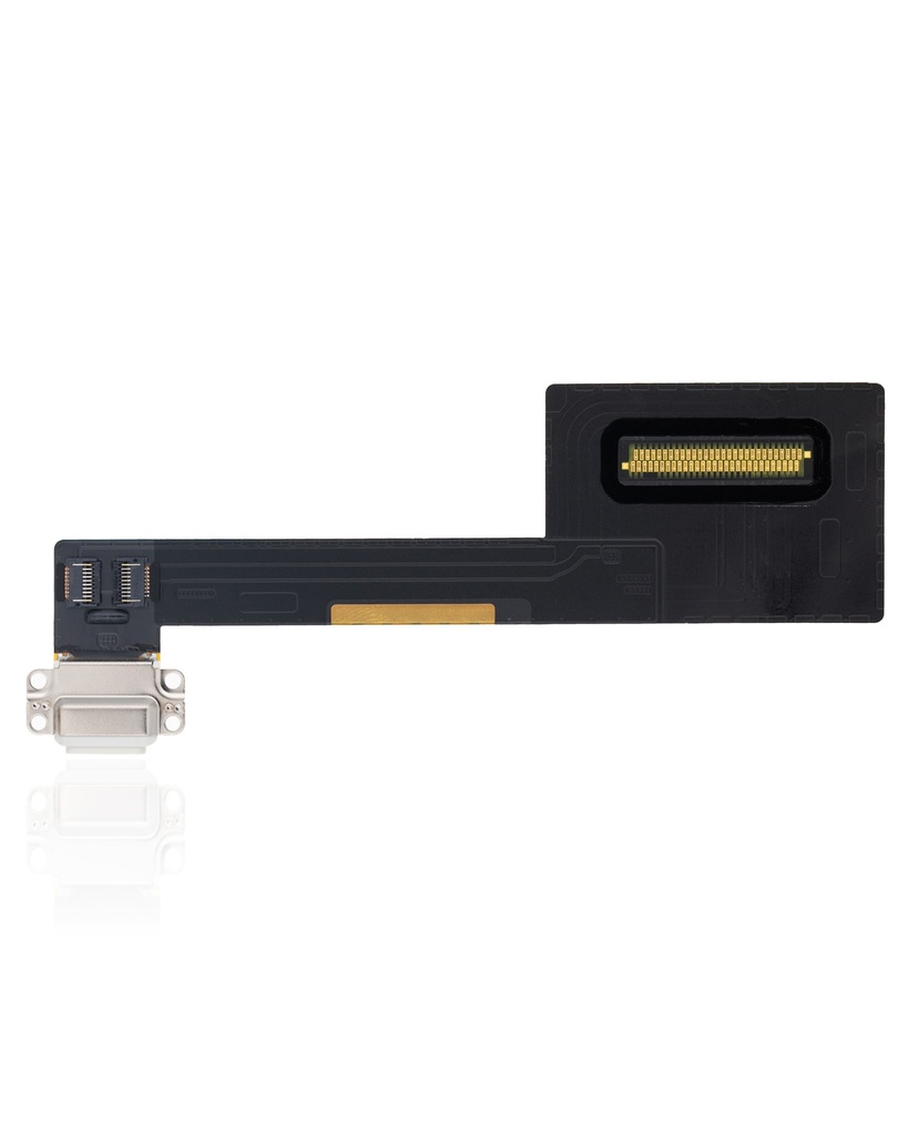 Charging Port Flex Cable Compatible For iPad Pro 9.7&quot; (Premium) (Silver)