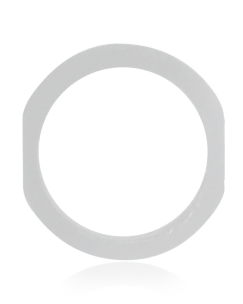 Home Button Gasket Compatible For iPad Mini 3 / Air 2 / Pro 9.7&quot; (White) (10 Pack)