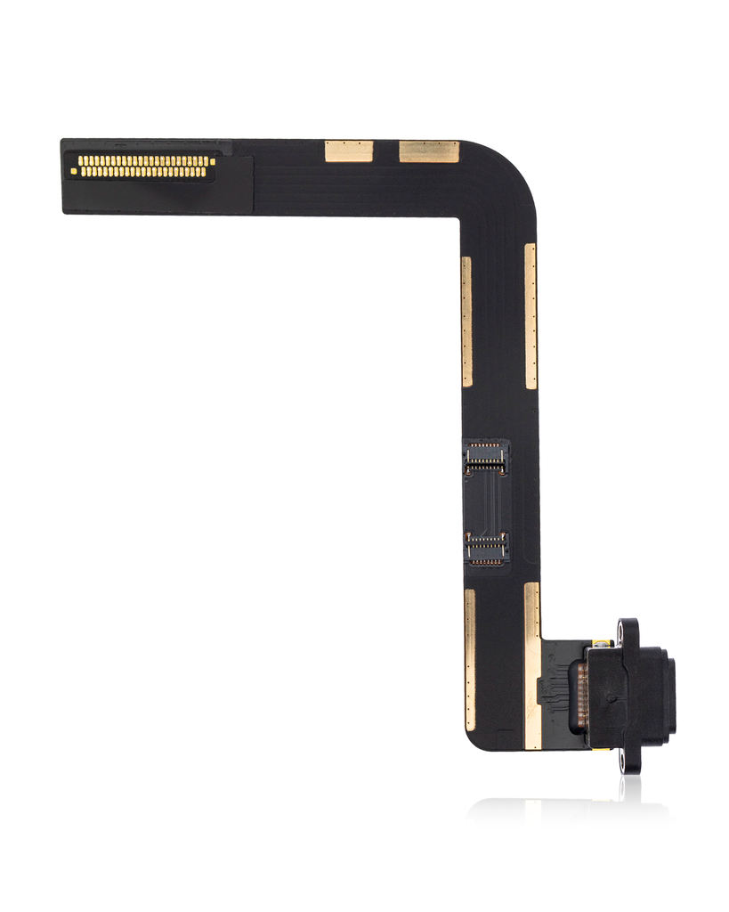 Charging Port Flex Cable Compatible For iPad 7 (2019) / iPad 8 (2020) / iPad 9 (2021) (Premium) (Black)