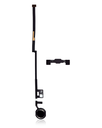 Home Button Flex Cable Compatible For iPad 7 (2019) / iPad 8 (2020) / iPad 9 (2021) (Premium) (Space Gray)