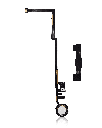 Home Button Flex Cable Compatible For iPad 5 (2017) / iPad 6 (2018) (Aftermarket Plus) (Rose Gold)