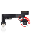 Charging Port Flex Cable Compatible For iPad Air 4 / iPad Air 5 (4G Version) (Aftermarket Plus) (White)