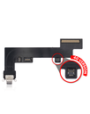 Charging Port Flex Cable Compatible For iPad Air 4 / iPad Air 5 (4G Version) (Aftermarket Plus) (Black)