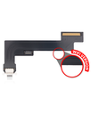 Charging Port Flex Cable Compatible For iPad Air 4 (WiFi Version) (Aftermarket Plus) (Sky Blue)