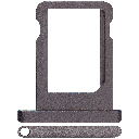 Sim Card Tray Compatible For iPad Mini 5 / Air 3 (Black)
