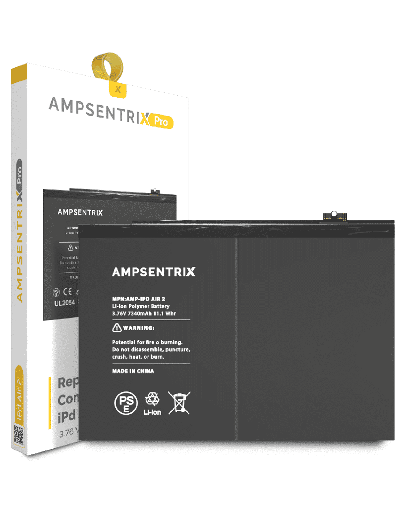 Replacement Battery Compatible For iPad Air 2 (AmpSentrix Pro)
