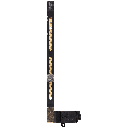 Headphone Jack Flex Cable Compatible For iPad Air 2 (4G Version) (Black)