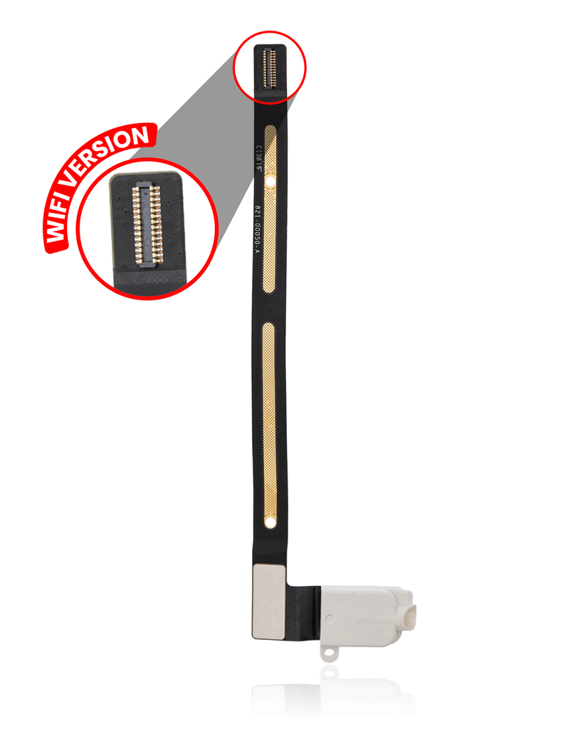 Headphone Jack Flex Cable Compatible For iPad Air 2 (WiFi Version) (White)