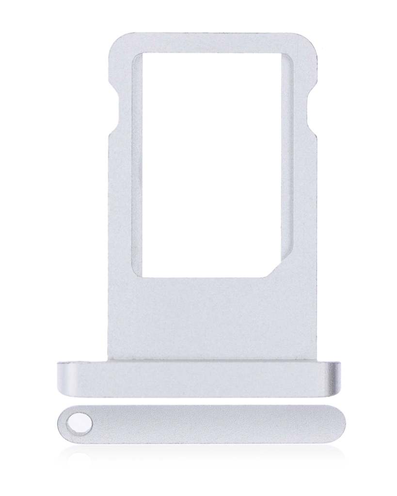 Sim Card Tray Compatible For iPad Mini 1 / iPad Mini 2 / iPad Mini 3 / iPad Air 1 / iPad 5 (2017) / iPad 6 (2018) (Silver)