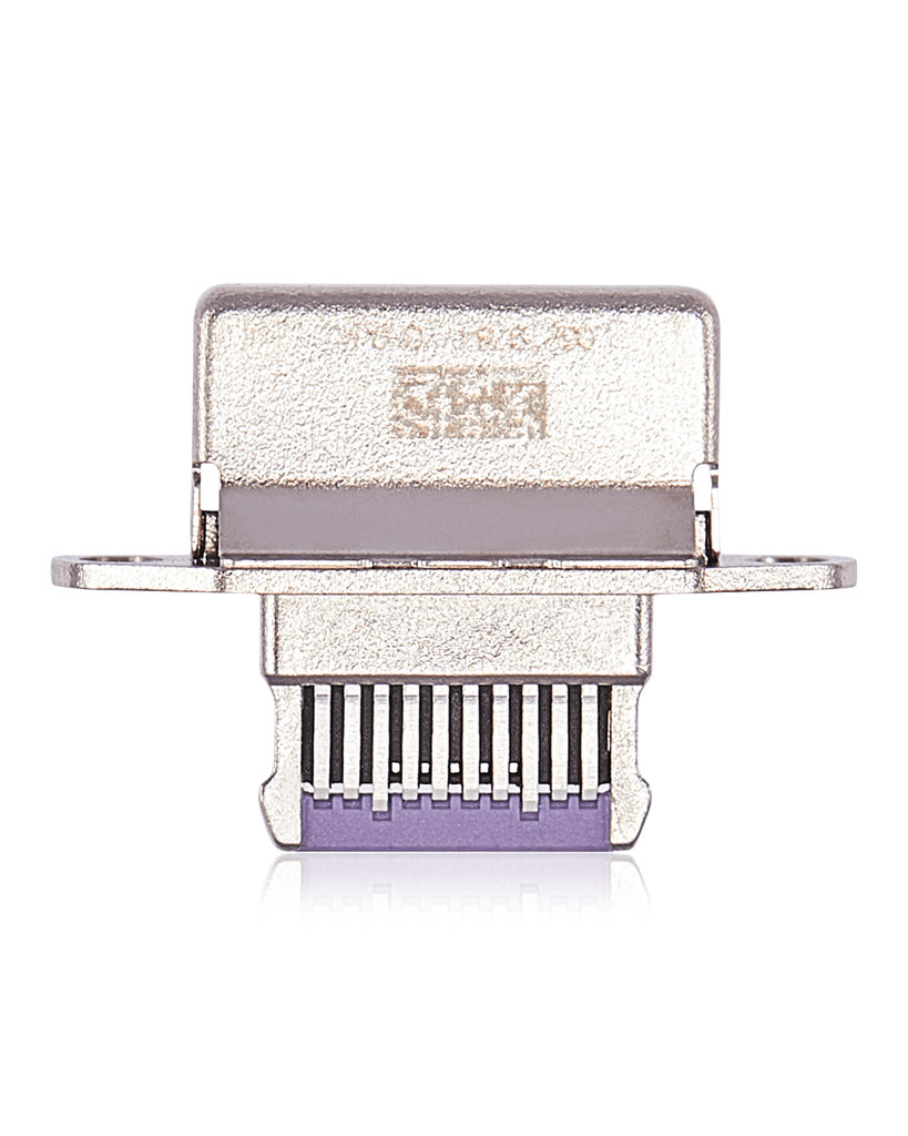 Charging Port Only Compatible For iPad Mini 6 (Soldering Required) (Purple) (10 Pack)