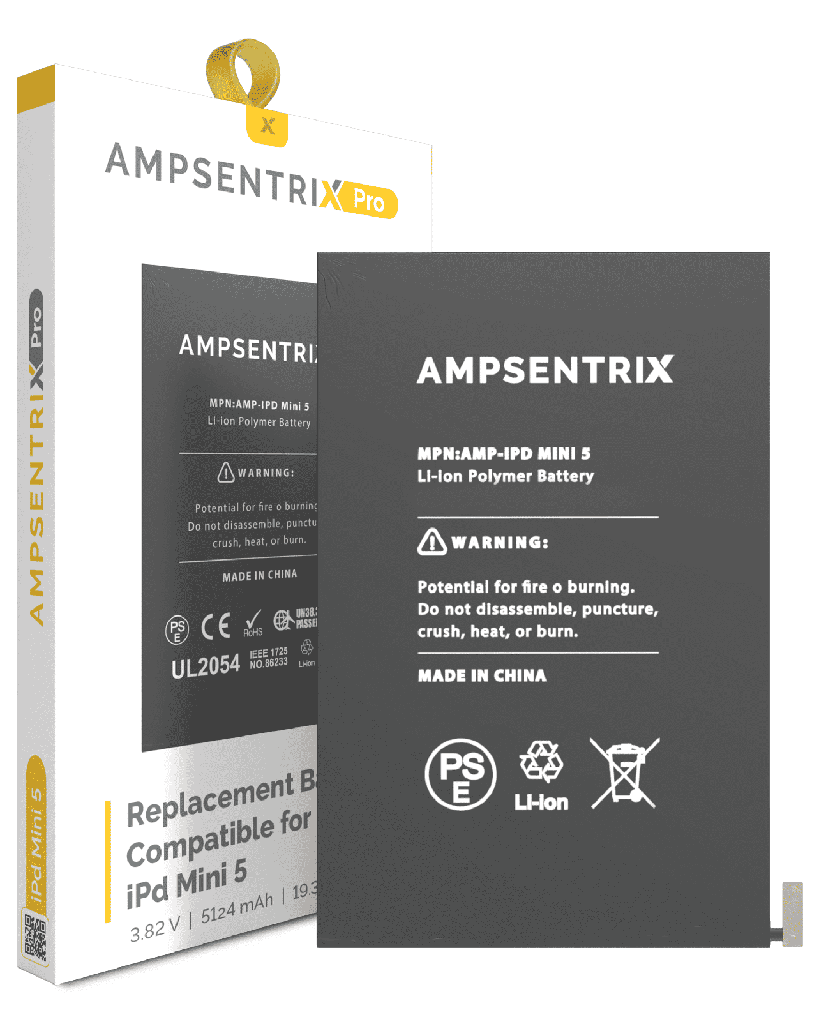 Replacement Battery Compatible For iPad Mini 5 (AmpSentrix Pro)