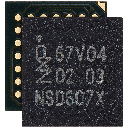 NFC Controller IC Compatible For iPhone 7 / 7 Plus / iPad Pro 12.9&quot; 2nd Gen (2017) (NFC_RF: PN67VEU3: 49 Pins)