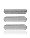 Sidekey Button Set Compatible For iPad 7 / 8 / 9 (Silver)