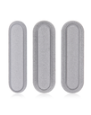 Hard Buttons Set (Power / Volume) Compatible For iPad 5 (2017) / iPad 6 (2018) (Black)