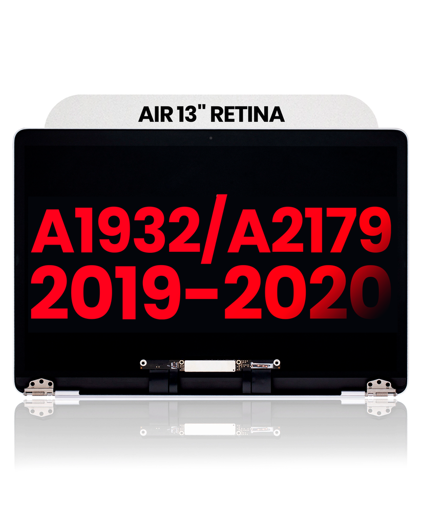 Complete LCD Display Assembly Compatible For MacBook Air 13&quot; Retina (A1932 / Mid 2019) (A2179 / Early 2020) (Aftermarket Plus) (Silver)