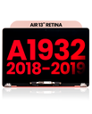 Complete LCD Display Assembly Compatible For MacBook Air 13&quot; Retina (A1932 / Late 2018 / Early 2019) (Aftermarket Plus) (Rose Gold)