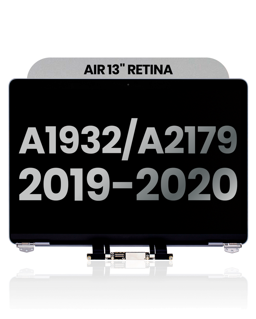 Complete LCD Display Assembly Compatible For MacBook Air 13&quot; Retina (A1932 / Mid 2019) (A2179 / Early 2020) (Used OEM Pull: Grade B) (Space Gray)