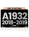 Complete LCD Display Assembly Compatible For MacBook Air 13&quot; Retina (A1932 / Late 2018 / Early 2019) (Used OEM Pull: Grade B) (Rose Gold)