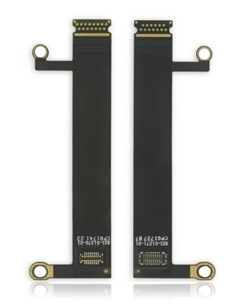 LCD Backlight And Front Camera Extension Flex Cable Compatible For MacBook Air 13&quot; Retina (A1932 / A2179 / A2337 Mid 2019 To Late 2020) (2 Piece Set)