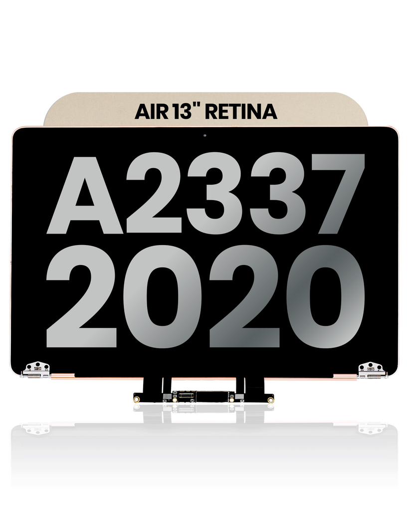 Complete LCD Display Assembly Compatible For MacBook Air 13&quot; Retina (A2337 / Late 2020) (M1) (Used OEM Pull: Grade B) (Rose Gold)