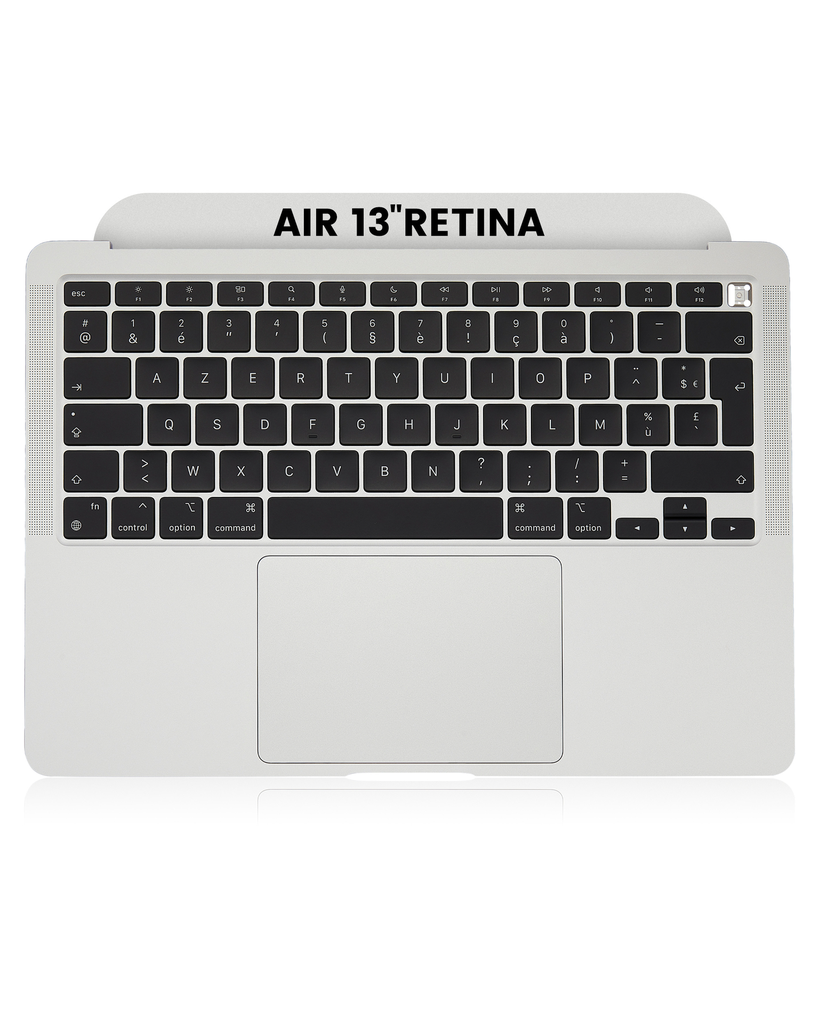 Top Case With Keyboard Compatible For MacBook Air 13&quot; Retina (A2337 / Late 2020) (Used OEM Pull: Grade New) (US Keyboard) (Silver)