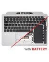 Top Case Assembly With Battery And Keyboard Compatible For MacBook Air 13&quot; Retina (A2337 / Late 2020) (Space Gray) (UK Keyboard)