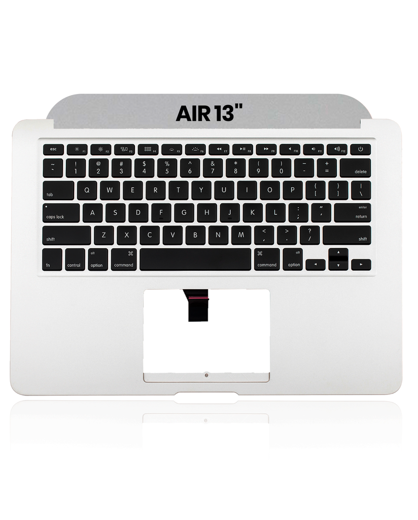 Top Case With Keyboard And Microphone Compatible For MacBook Air 13&quot; (A1466 / Mid 2013 / Early 2014 / Early 2015 / Mid 2017) (US English) (Used OEM Pull: Grade A)