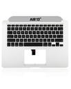 Top Case With Keyboard And Microphone Compatible For MacBook Air 13&quot; (A1466 / Mid 2013 / Early 2014 / Early 2015 / Mid 2017) (US English) (Used OEM Pull: Grade A)