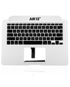Top Case With Keyboard Compatible For MacBook Air 13&quot; (A1466 / Mid 2013 / Early 2014 / Early 2015 / Mid 2017) (US English) (Used OEM Pull: Grade New)