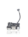 I/O Board (MagSafe 2: US: Audio) Compatible For MacBook Air 13&quot; (A1466 / Mid 2013 / Early 2014 / Early 2015 / Mid 2017)
