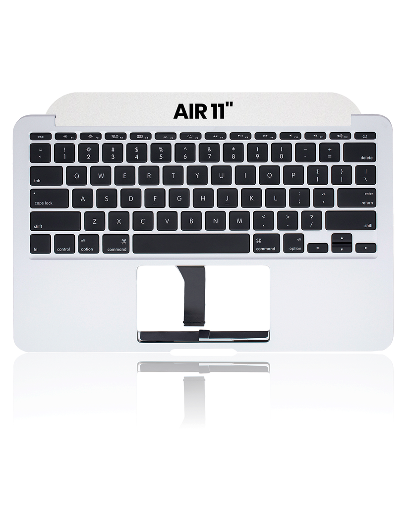 Top Case With Keyboard With Microphone Compatible For MacBook Air 11&quot; (A1465 / Mid 2013 / Early 2014 / Early 2015) (US English)(Used OEM Pull: Grade B/C)
