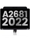 Complete LCD Display Assembly Compatible For MacBook Air 13&quot; (A2681 / Mid 2022) (Used OEM Pull: Grade A) (Midnight)