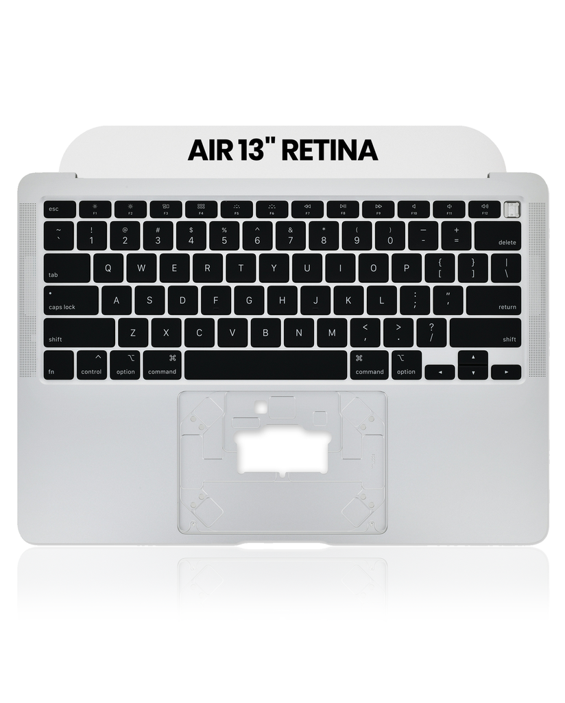 Top Case With Keyboard Compatible For MacBook Air 13&quot; Retina (A2179 / Early 2020) (US English) (Silver)