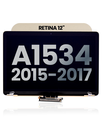 Complete LCD Display Assembly Compatible For MacBook Retina 12&quot; (A1534 / Early 2015 / Early 2016 / Mid 2017) (Used OEM Pull: Grade B) (Gold)