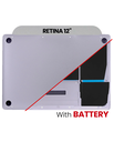 Bottom Case With Battery (A1705) Compatible For MacBook Retina 12&quot; (A1534 / Early 2016 / Mid 2017) (Space Gray)