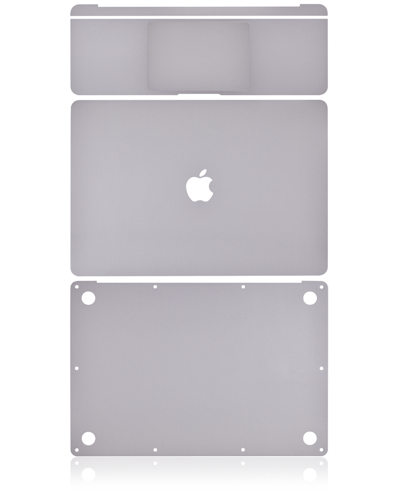4in1 (Top, Bottom, Keyboard, Palmrest) Skin Compatible For MacBook Air 13&quot; Retina (A1932 / Late 2018 / Early 2019) (Space Gray)