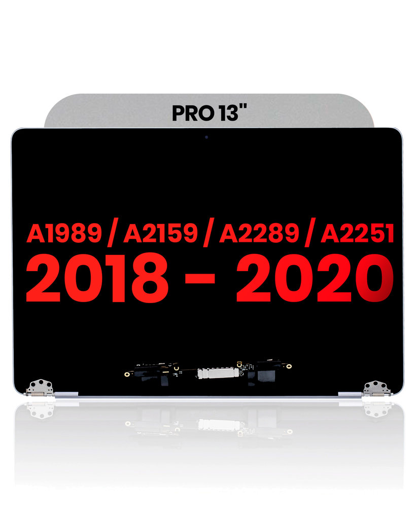 Complete LCD Display Assembly Compatible For MacBook Pro 13&quot; (A1989 / Late 2018 / Early 2019) (A2159 / Mid 2019) (A2289 / A2251 / Mid 2020) (Aftermarket Plus) (Space Gray)