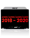 Complete LCD Display Assembly Compatible For MacBook Pro 13&quot; (A1989 / Late 2018 / Early 2019) (A2159 / Mid 2019) (A2289 / A2251 / Mid 2020) (Aftermarket Plus) (Space Gray)