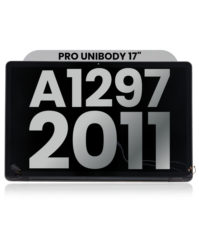 Complete LCD Display Assembly Compatible For (Anti-Glare) MacBook Pro Unibody 17&quot; (A1297 / Early 2011 / Late 2011) (Used OEM Pull: Grade B)
