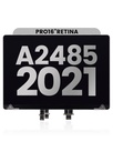 Complete LCD Display Assembly Compatible For MacBook Pro 16&quot; (A2485 / Late 2021) / (A2780 / Late 2023 / (A2991 / Late 2023) (Used OEM Pull: Grade A) (Space Gray)