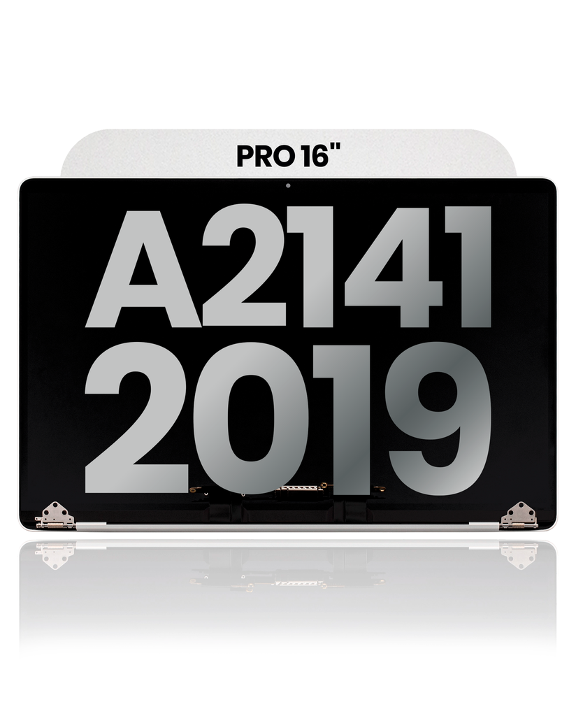 Complete LCD Display Assembly Compatible For MacBook Pro 16&quot; (A2141 / Mid 2019) (Used OEM Pull: Grade B) (Silver)
