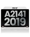 Complete LCD Display Assembly Compatible For MacBook Pro 16&quot; (A2141 / Mid 2019) (Used OEM Pull: Grade A) (Silver)