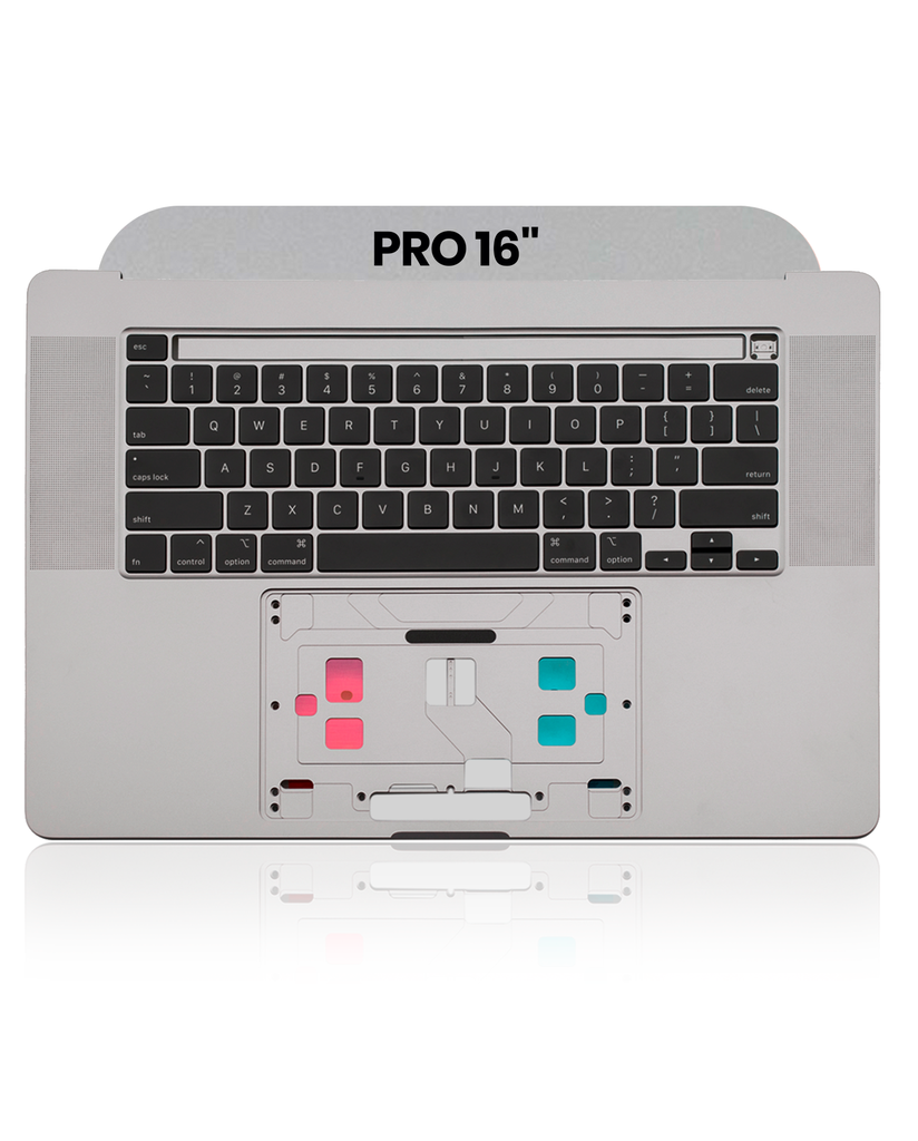 Top Case With Keyboard Compatible For MacBook Pro 16&quot; (A2141 / Mid 2019) (US English) (Used OEM Pull: Grade New) (Space Gray)