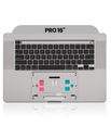 Top Case With Keyboard Compatible For MacBook Pro 16&quot; (A2141 / Mid 2019) (US English) (Used OEM Pull: Grade New) (Space Gray)