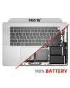 Top Case Assembly With Battery And Keyboard Compatible For MacBook Pro 16&quot; (A2141 / Mid 2019) (US English) (Used OEM Pull: Grade New) (Silver)