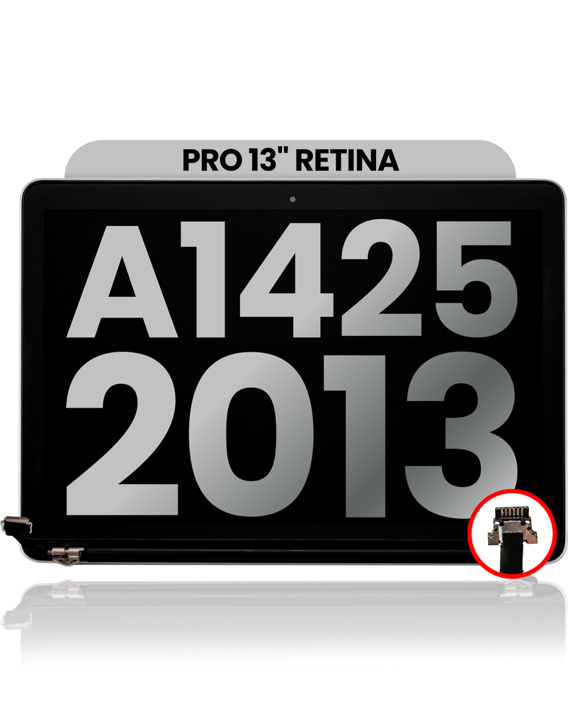 Complete LCD Display Assembly Compatible For MacBook Pro 13&quot; Retina (A1425 / Early 2013) (Used OEM Pull: Grade A)