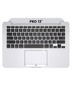 Top Case With Keyboard Compatible For MacBook Pro 13&quot; Retina (A1425 / Late 2012 / Early 2013) (US English) (Used OEM Pull: Grade New)