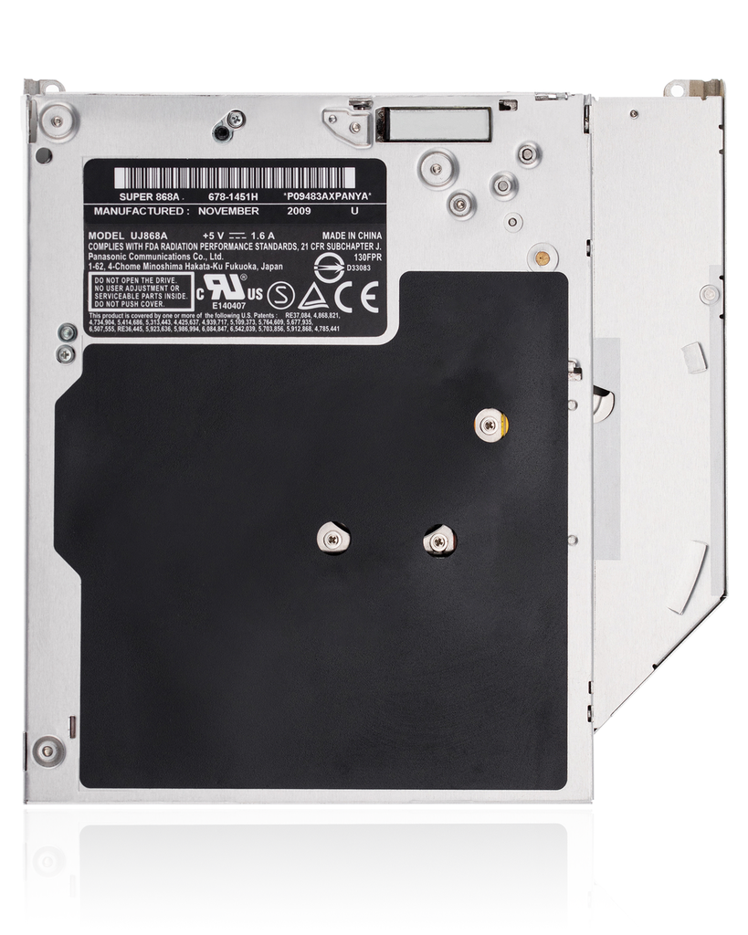 SuperDrive (UJ-868) Compatible For MacBook Pro Unibody 13&quot; / 15&quot; / 17&quot; (A1286 / A1278 / A1297 / Mid 2009 / Mid 2010 / Early 2011 / Late 2011 / Mid 2012)
